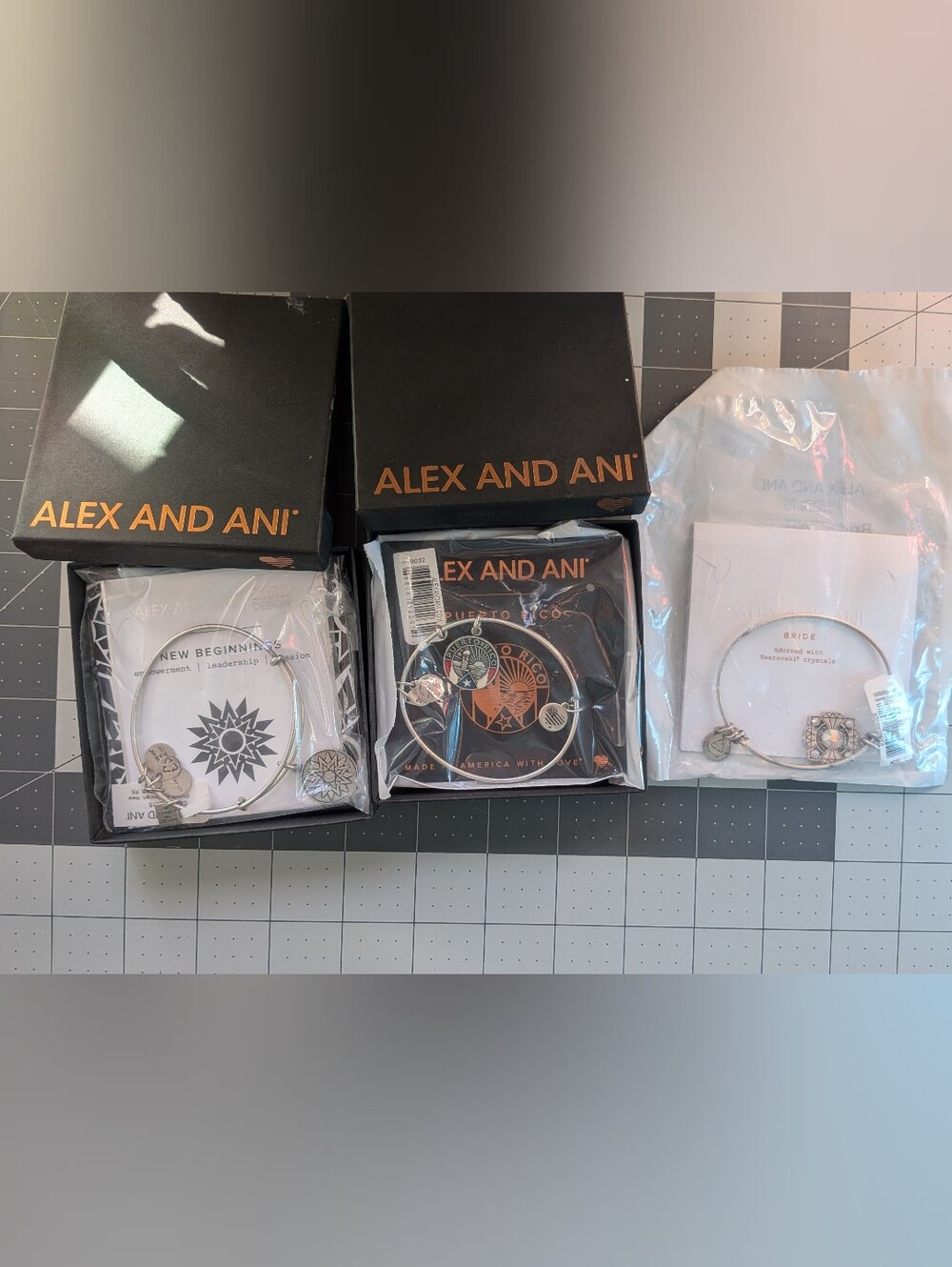 Alex and Ani Charm Bracelet Bundle